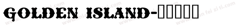 Golden Island字体转换